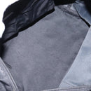 PRADA Tote Bag Nylon Black Silver Auth 158523-11