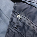 PRADA Tote Bag Nylon Black Silver Auth 158523-21