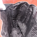 PRADA Tote Bag Canvas Beige Silver Auth 158525-21