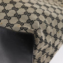 GUCCI GG Canvas Tote Bag Navy Gold 002 1097 3444 Auth 158526-11