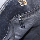 GUCCI GG Canvas Tote Bag Navy Gold 002 1097 3444 Auth 158526-14