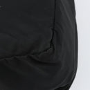 PRADA Tote Bag Nylon Black Silver Auth 158528-14