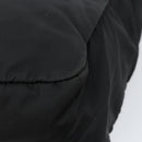 PRADA Tote Bag Nylon Black Silver Auth 158528-15