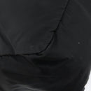 PRADA Tote Bag Nylon Black Silver Auth 158528-16