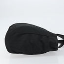 PRADA Tote Bag Nylon Black Silver Auth 158528-3