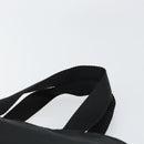 PRADA Tote Bag Nylon Black Silver Auth 158528-8