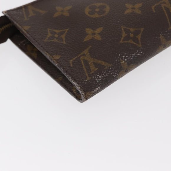 LOUIS VUITTON Monogram Bucket GM Accessory Pouch LV Auth 158534
