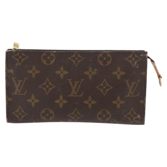 LOUIS VUITTON Monogram Bucket GM Accessory Pouch LV Auth 158534