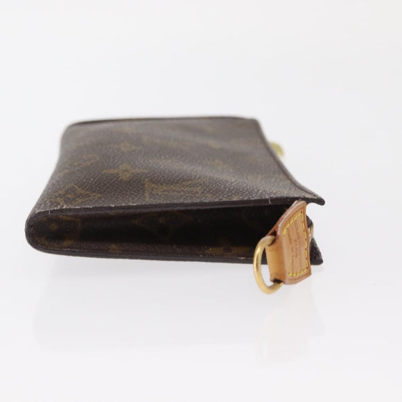 LOUIS VUITTON Monogram Bucket GM Accessory Pouch LV Auth 158534