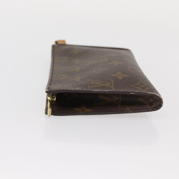 LOUIS VUITTON Monogram Bucket GM Accessory Pouch LV Auth 158534