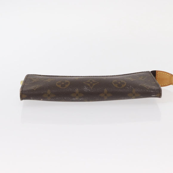 LOUIS VUITTON Monogram Bucket GM Accessory Pouch LV Auth 158534