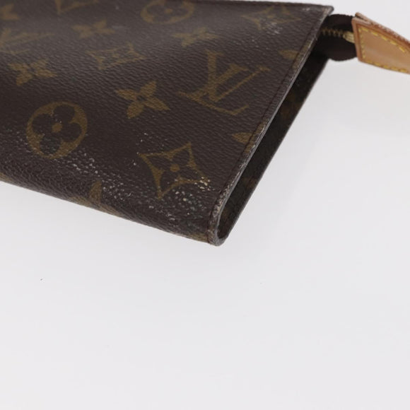 LOUIS VUITTON Monogram Bucket GM Accessory Pouch LV Auth 158534