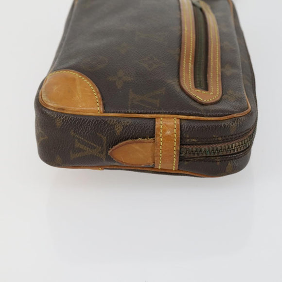 LOUIS VUITTON Monogram Clutch Bag 4 Set LV Auth 158548
