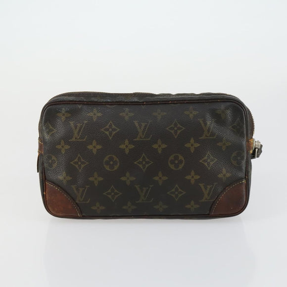 LOUIS VUITTON Monogram Clutch Bag 4 Set LV Auth 158548