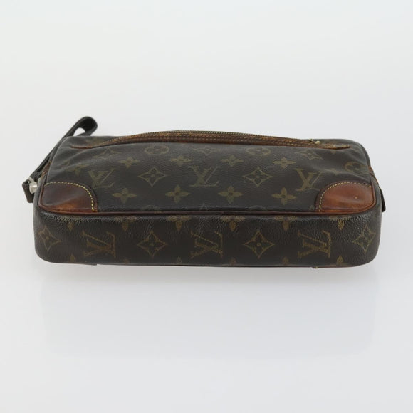 LOUIS VUITTON Monogram Clutch Bag 4 Set LV Auth 158548