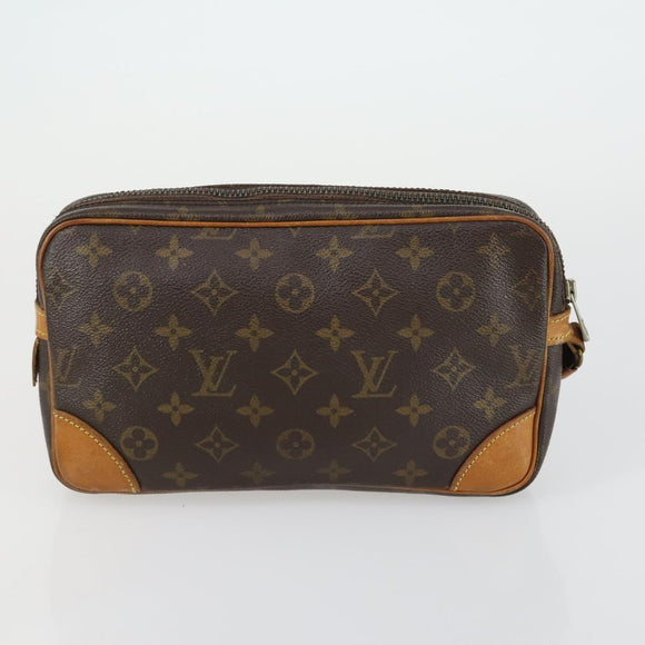 LOUIS VUITTON Monogram Clutch Bag 4 Set LV Auth 158548