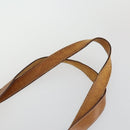 CELINE C Macadam Canvas Bag PVC Suede Leather 3 Set Brown Pink Auth 158549-6