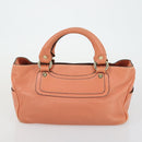 CELINE C Macadam Canvas Bag PVC Suede Leather 3 Set Brown Pink Auth 158549-9