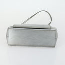 GUCCI Shoulder Bag Canvas Leather 4 Set Black Silver Red Auth 158552-26