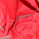 GUCCI Shoulder Bag Canvas Leather 4 Set Black Silver Red Auth 158552-7