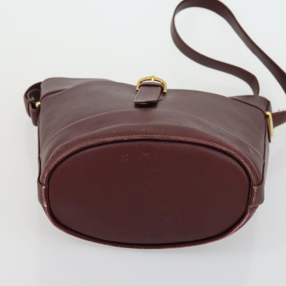 Burberrys Chloe Cartier Fendi BALLY Shoulder Bag Leather 5 Set Black Auth 158553