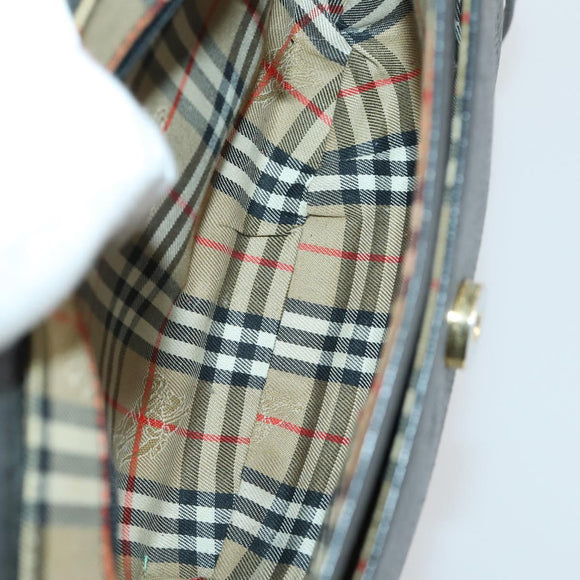 Burberrys Chloe Cartier Fendi BALLY Shoulder Bag Leather 5 Set Black Auth 158553