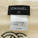 CHANEL Coco Chanel Knit Sweater Cashmere Beige CC Auth 158554SAM-11
