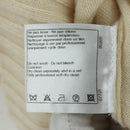 CHANEL Coco Chanel Knit Sweater Cashmere Beige CC Auth 158554SAM-15