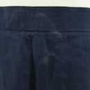 CHANEL jacket Skirt Setup Linen Navy CC Auth 158556M-16