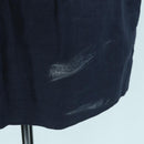 CHANEL jacket Skirt Setup Linen Navy CC Auth 158556M-18