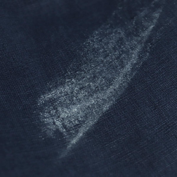 CHANEL jacket Skirt Setup Linen Navy CC Auth 158556M