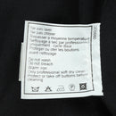 CHANEL Jacket Cotton Black CC Auth 158557M-12