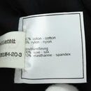 CHANEL Jacket Cotton Black CC Auth 158557M-13