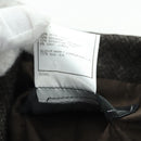CHANEL jacket Skirt Setup Wool Brown CC Auth 158559M-10
