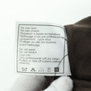 CHANEL jacket Skirt Setup Wool Brown CC Auth 158559M-22