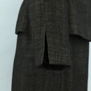 CHANEL jacket Skirt Setup Wool Brown CC Auth 158559M-7