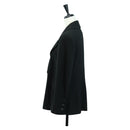 CHANEL Jacket Rayon Black CC Auth 158563M-3