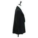 CHANEL Jacket Rayon Black CC Auth 158563M-4