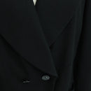 CHANEL Jacket Rayon Black CC Auth 158563M-6