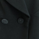 CHANEL Jacket Rayon Black CC Auth 158563M-7