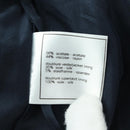 CHANEL Jacket And Skirt set Jacket Wool Navy CC Auth 158565M-21