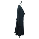 CHANEL Jacket And Skirt set Jacket Wool Navy CC Auth 158565M-4