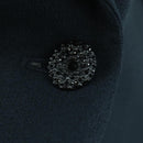 CHANEL Jacket And Skirt set Jacket Wool Navy CC Auth 158565M-7