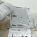 CHANEL Botanical Denim Pants Cotton White CC Auth 158566M-10