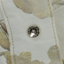 CHANEL Botanical Denim Pants Cotton White CC Auth 158566M-13
