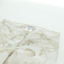 CHANEL Botanical Denim Pants Cotton White CC Auth 158566M-3