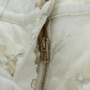 CHANEL Botanical Denim Pants Cotton White CC Auth 158566M-5