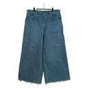 GUCCI Buggy Denim Pants Denim Blue 758153 Auth 158567M-1