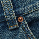 GUCCI Buggy Denim Pants Denim Blue 758153 Auth 158567M-4