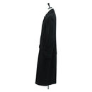 PRADA Long Coat Wool Gray Auth 158570M-3